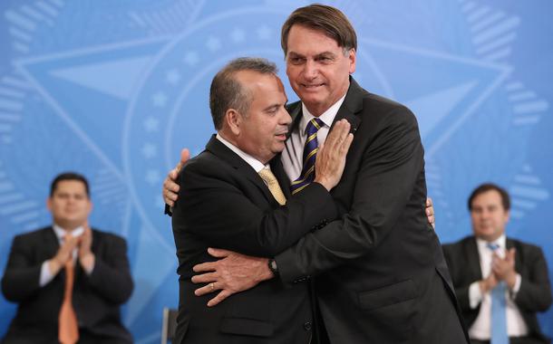 Rogério Marinho e Jair Bolsonaro