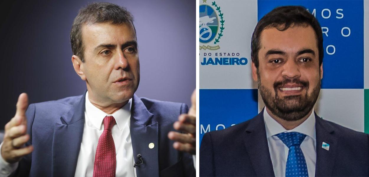 Marcelo Freixo e Cláudio Castro (Foto: Divulgação) Marcelo Freixo e Cláudio Castro