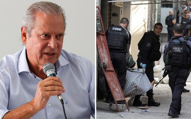 Ex-ministro José Dirceu e a operação policial que terminou com uma chacina no Jacarezinho (RJ)