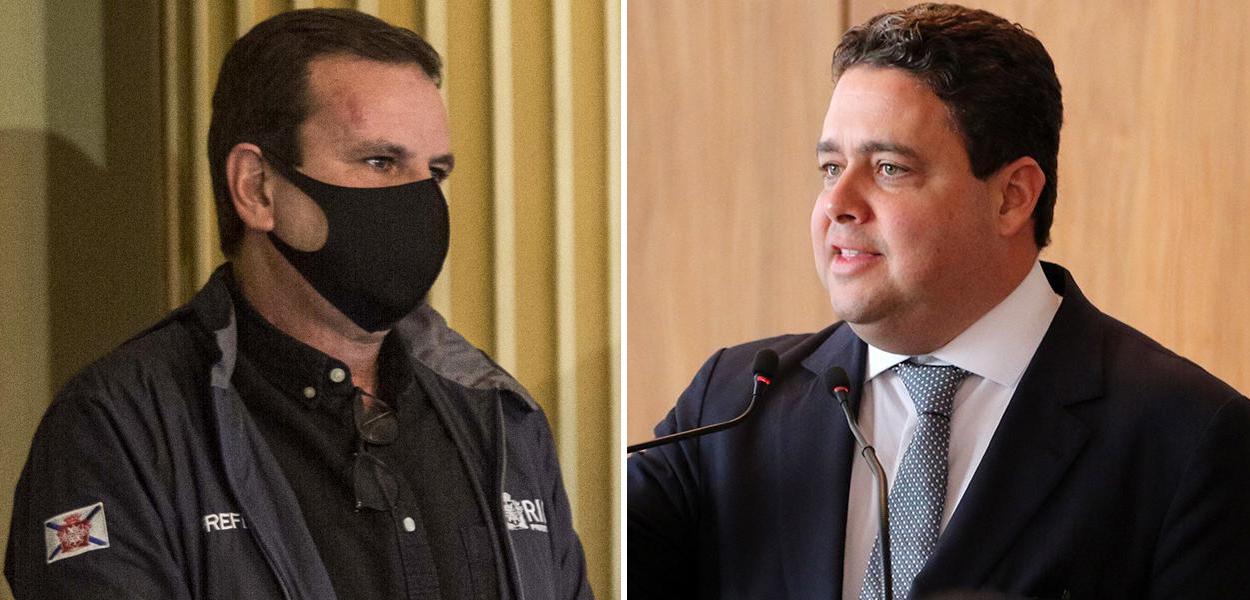 Eduardo Paes e Felipe Santa Cruz