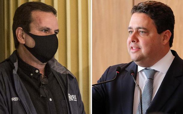 Eduardo Paes e Felipe Santa Cruz