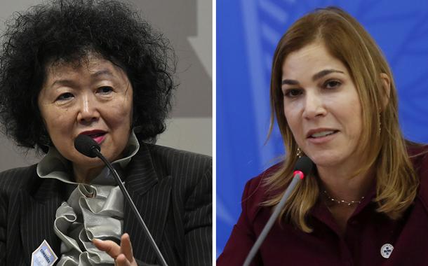 Nise Yamaguchi e Mayra Pinheiro