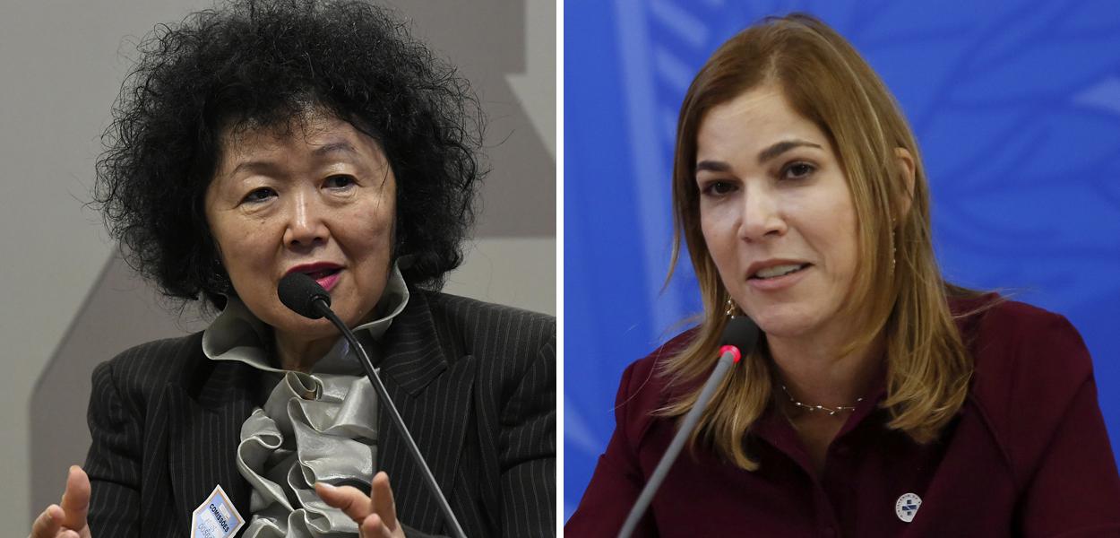 Nise Yamaguchi e Mayra Pinheiro