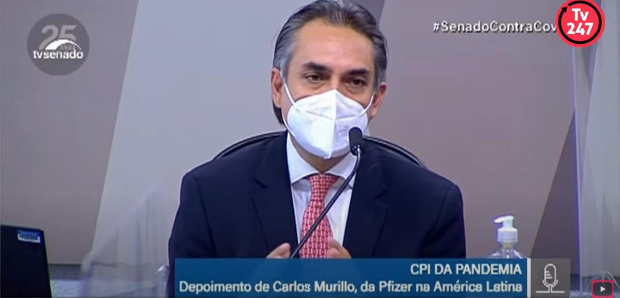 Gerente-geral da Pfizer na América Latina, Carlos Murillo