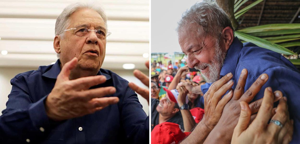 Ex-presidentes FHC e Lula