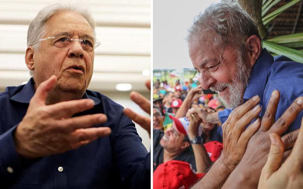 Ex-presidentes FHC e Lula