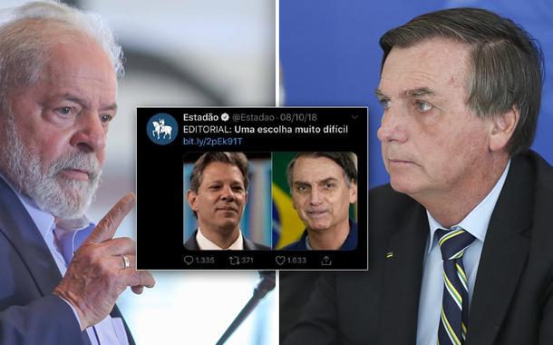 Lula e Bolsonaro