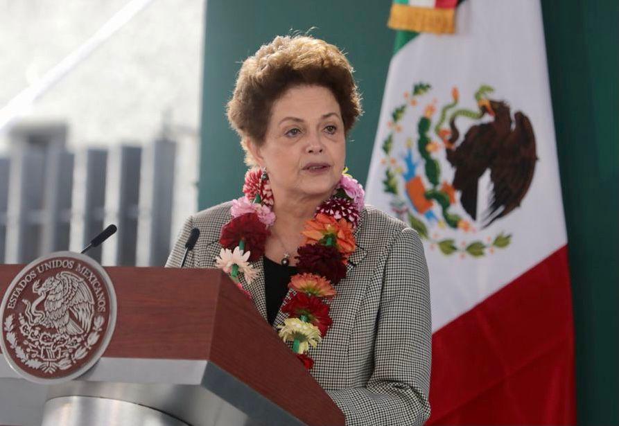 Dilma Rousseff no México
