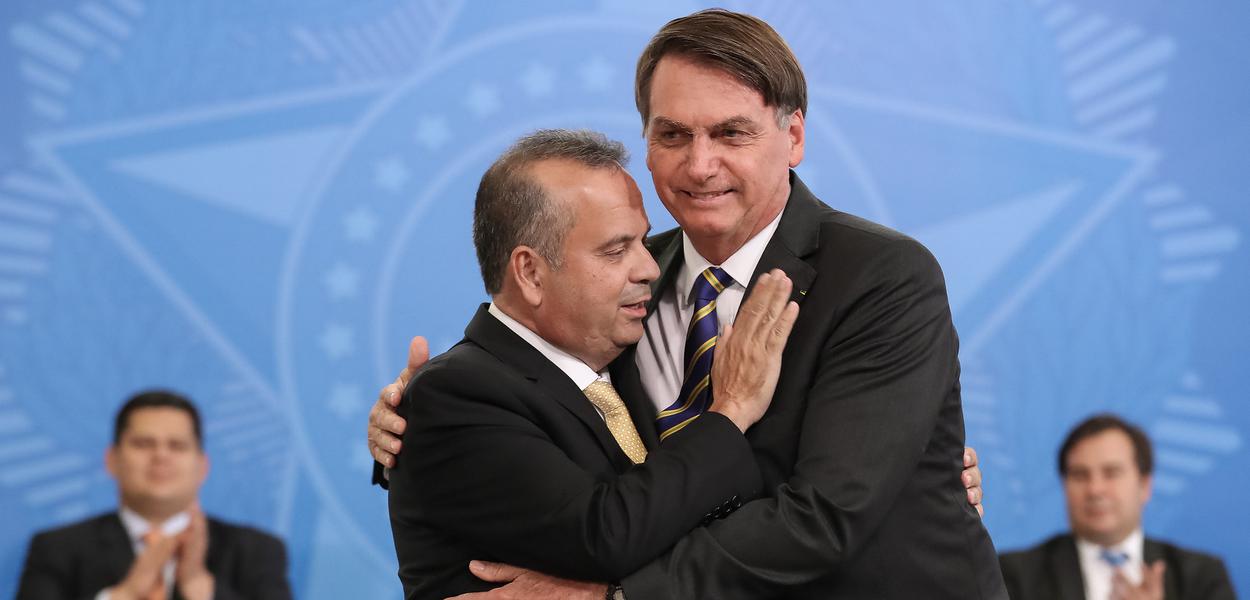 Rogério Marinho e Jair Bolsonaro