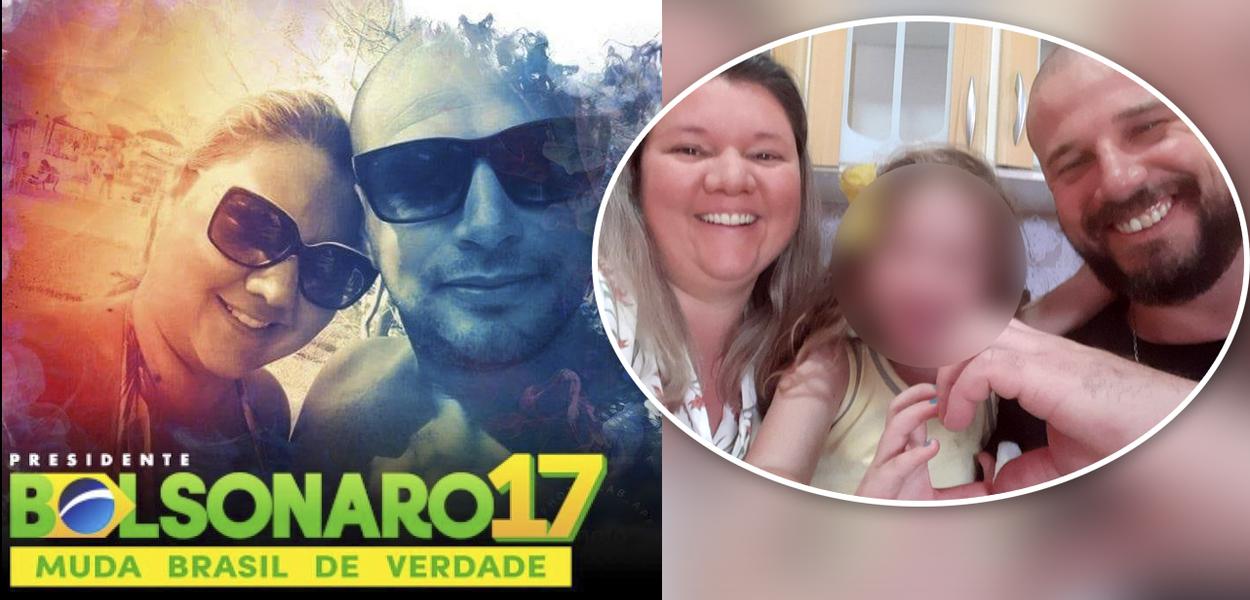 Militante bolsonarista Feliciano Rodrigues Candido Neto mata a esposa a facadas