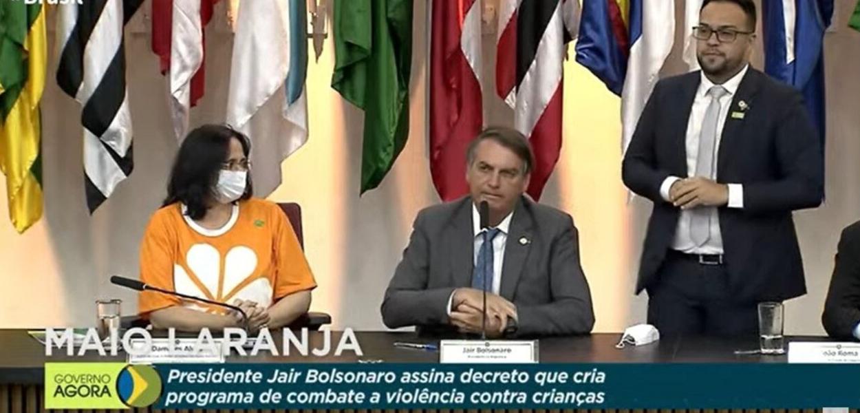 Damares Alves e Jair Bolsonaro