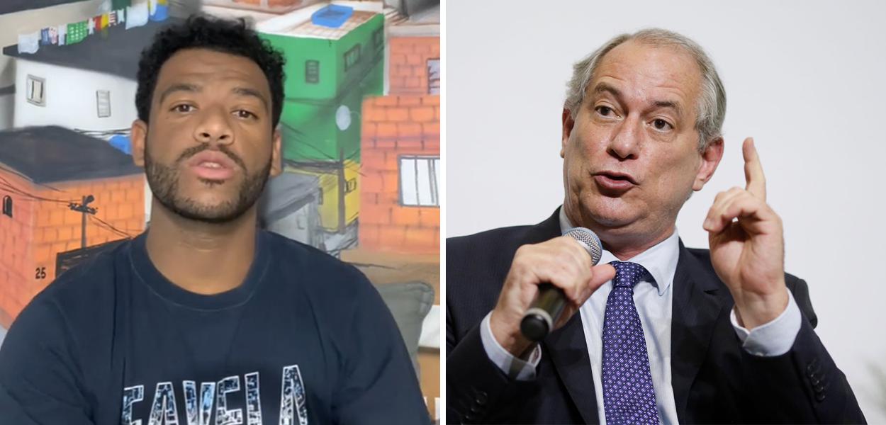 Rene Silva e Ciro Gomes