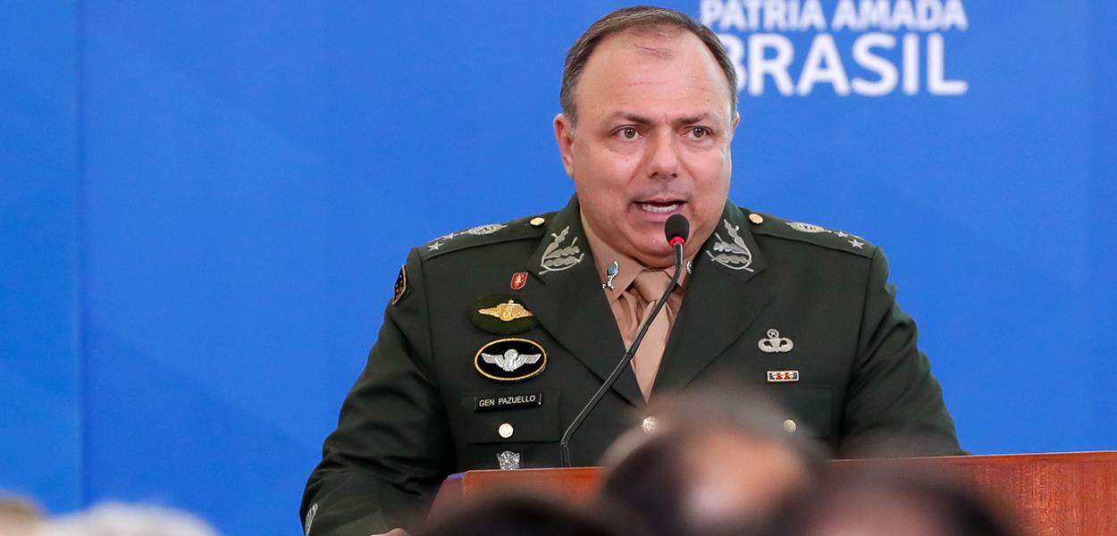 General Eduardo Pazuello, ex-ministro da Saúde