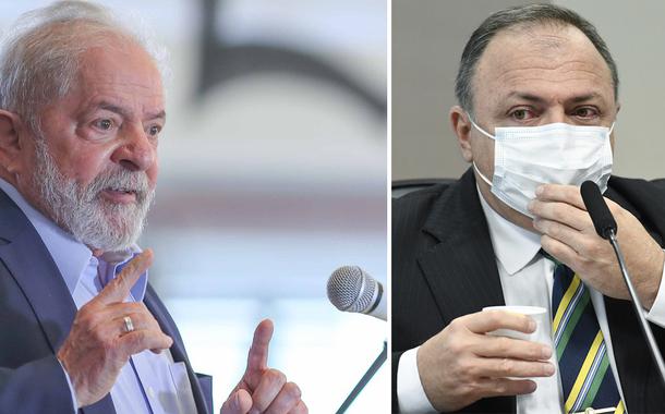 Lula e Eduardo Pazuello