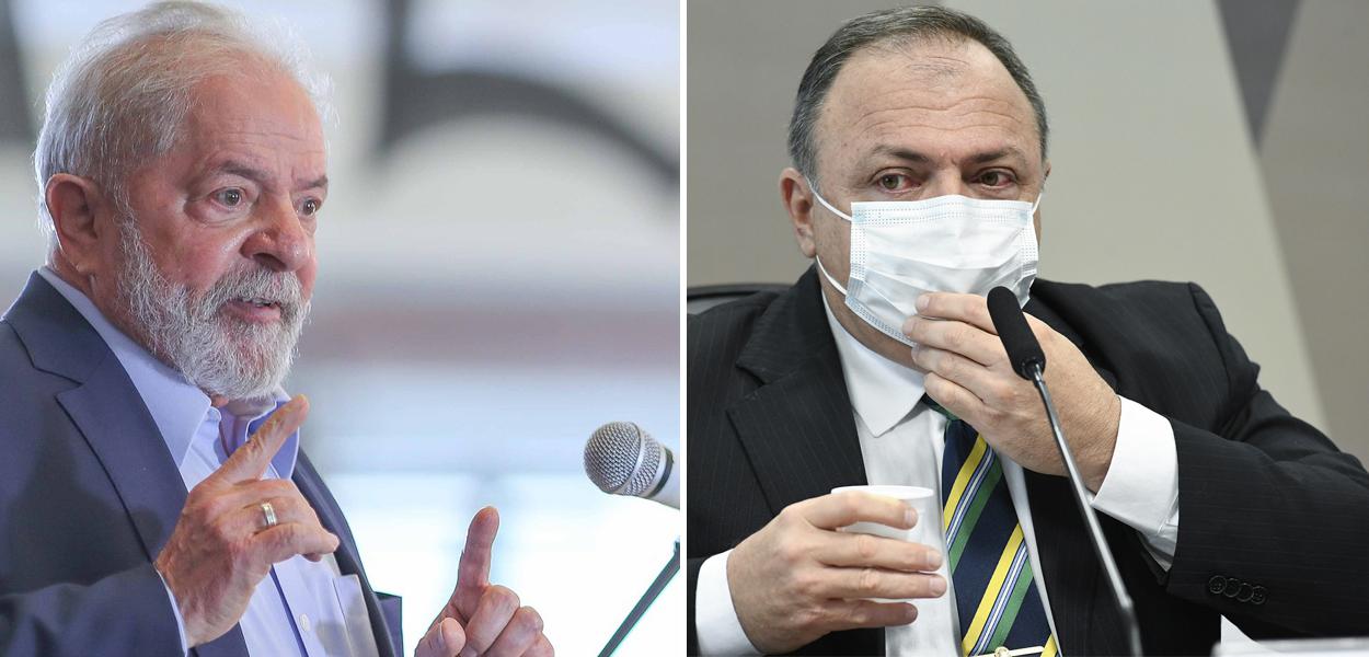 Lula e Eduardo Pazuello