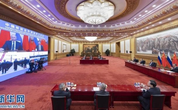 Xi e Putin firmam cooperação em energia nuclear