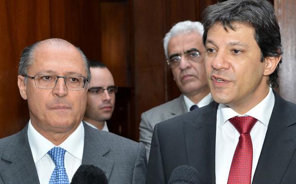 Geraldo Alckmin e Fernando Haddad