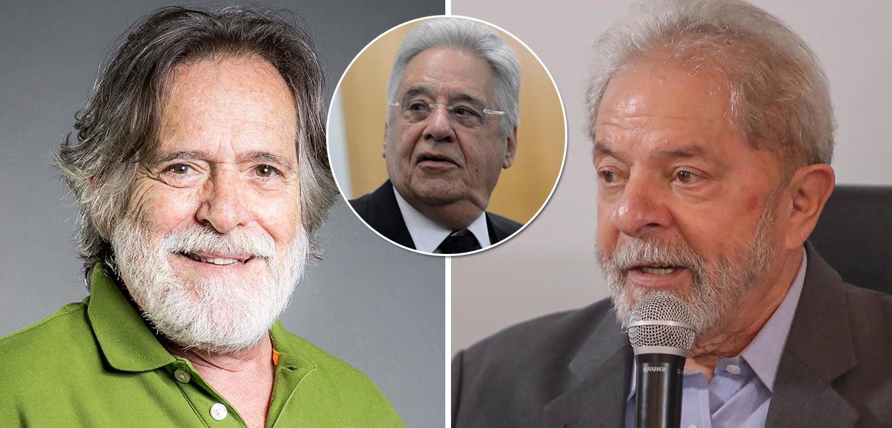 José de Abreu, FHC e Lula