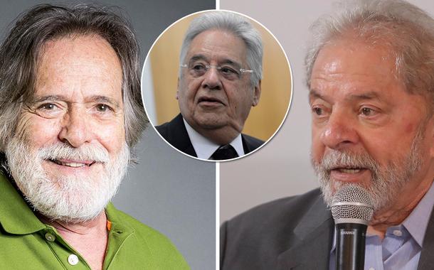 José de Abreu, FHC e Lula