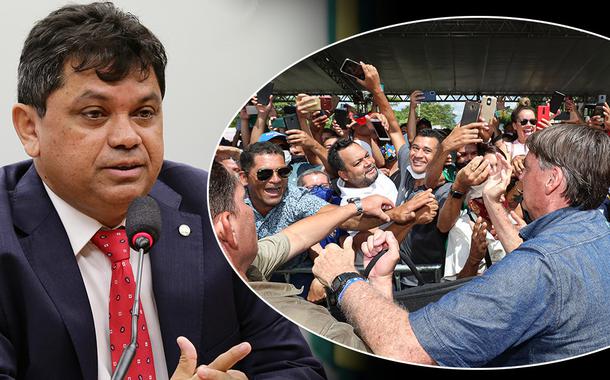 Marcio Jerry e Jair Bolsonaro no Maranhão