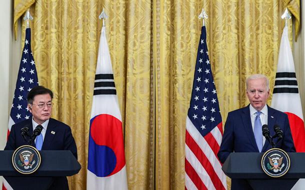 Biden e Moon Jae In