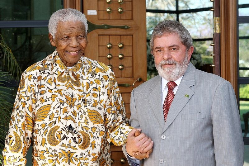 Mandela e Lula