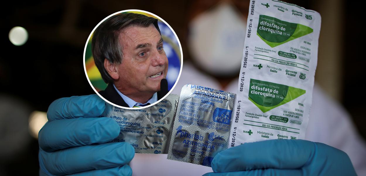 Jair Bolsonaro e cloroquina