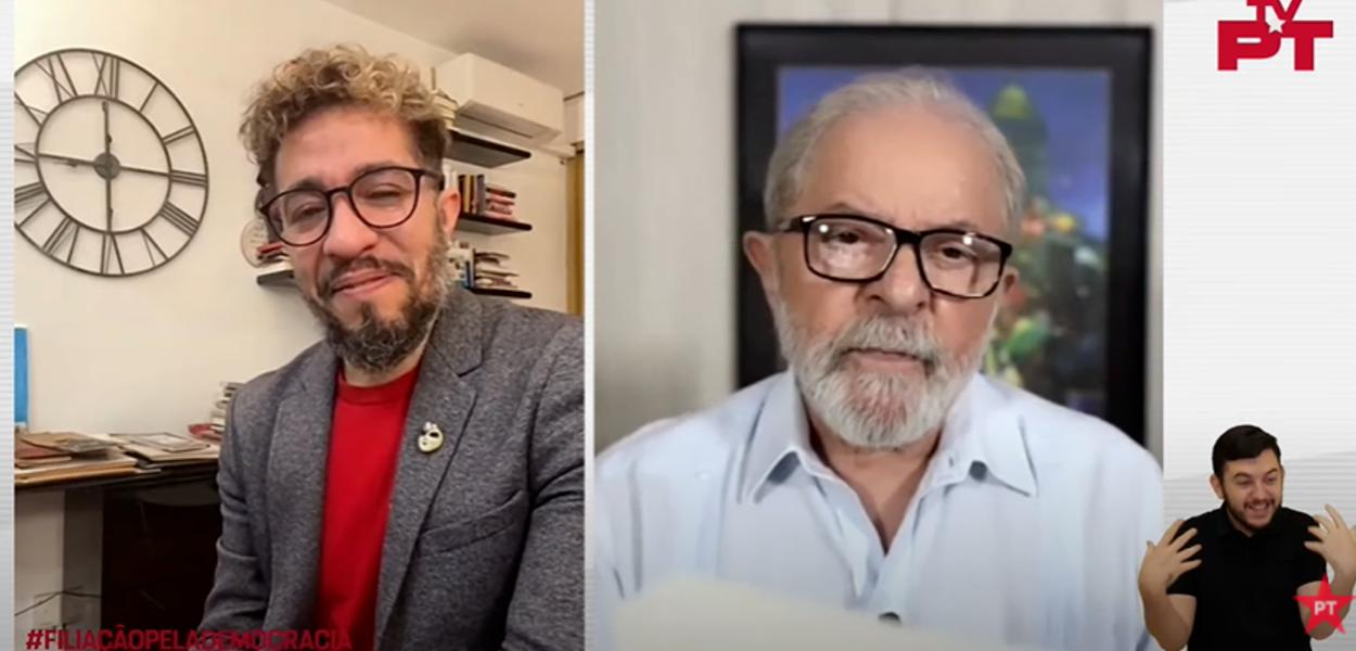 Jean Wyllys e Lula