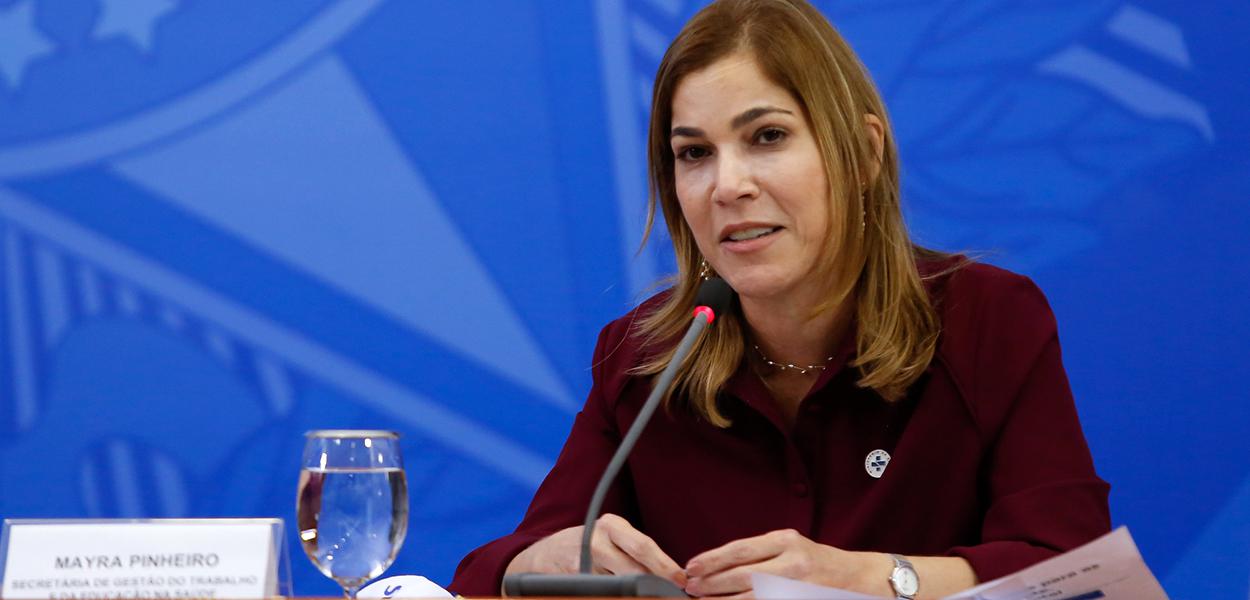 Mayra Pinheiro, Secretária de Gestão do Trabalho e da Educação na Saúde do Ministério da Saúde
