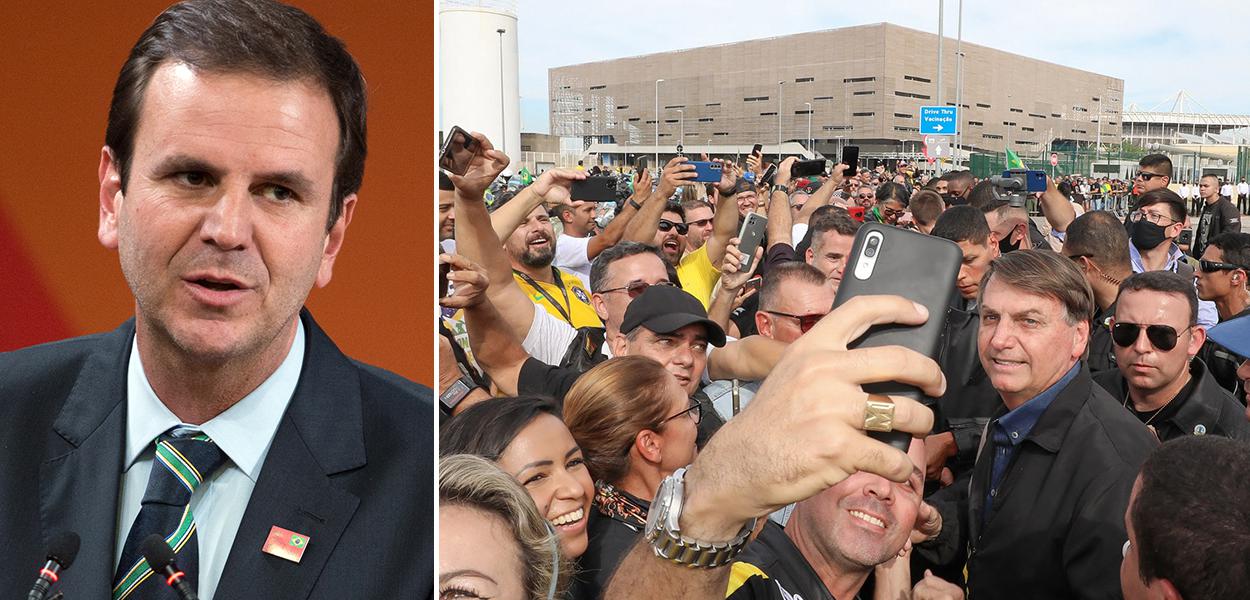 Eduardo Paes e Jair Bolsonaro