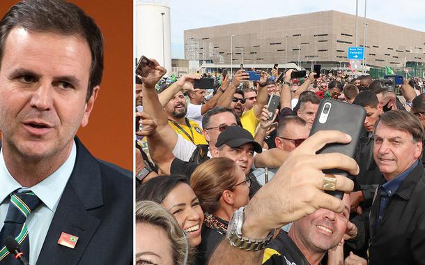 Eduardo Paes e Jair Bolsonaro