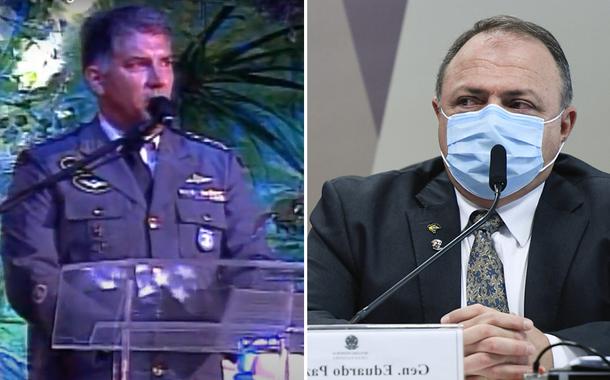George Divério e Eduardo Pazuello