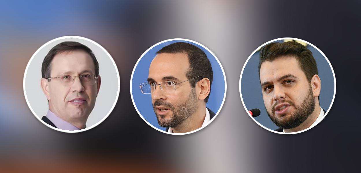 Carlos Wizard, Arthur Weintraub e Filipe G. Martins