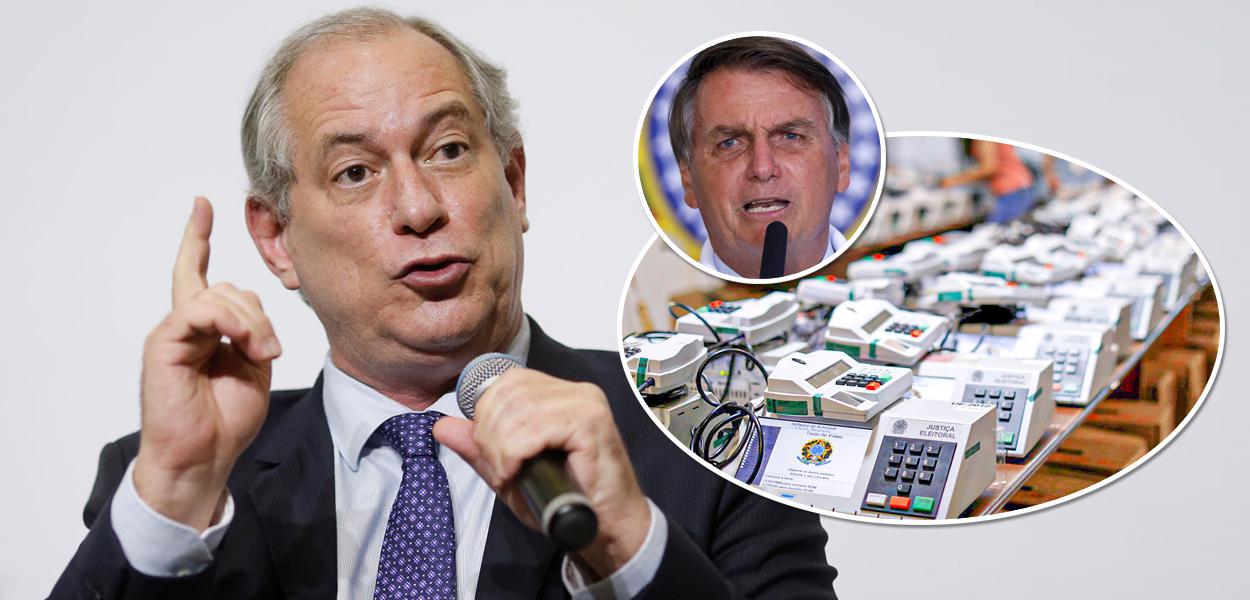 Ciro Gomes, Bolsonaro e urnas eletrônicas