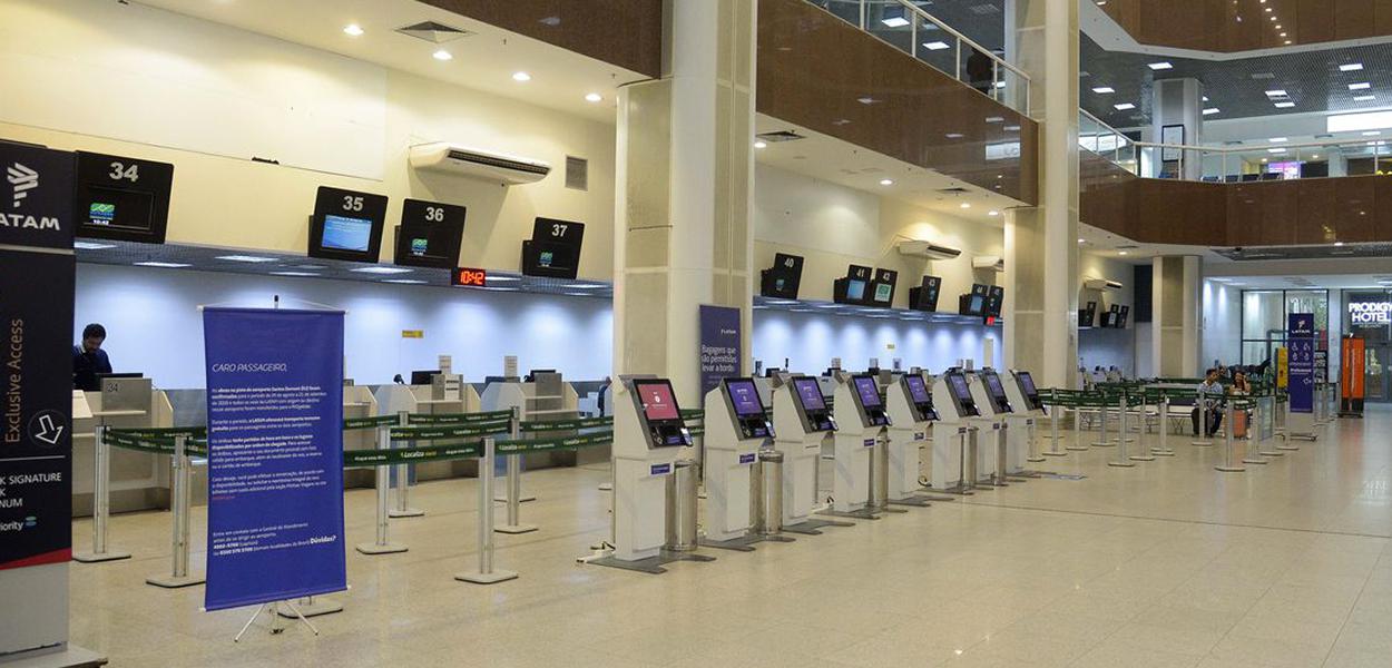 Rio de Janeiro - Aeroporto Santos Dumont (Foto: Tomaz Silva/Agꮣia Brasil)