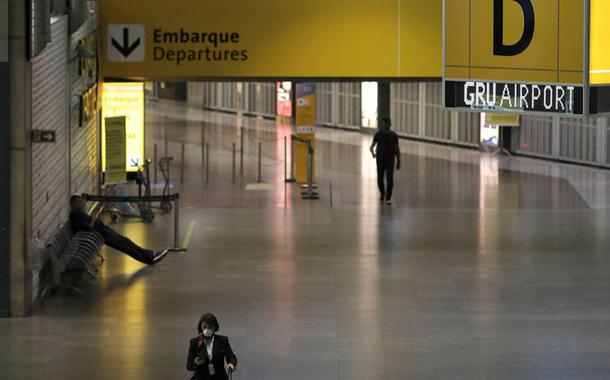 Rio de Janeiro - Aeroporto Santos Dumont fica vazio em primeiro dia com maioria das opera絥s transferidas para o Gale㯮 (Foto: Tomaz Silva/Agꮣia Brasil)