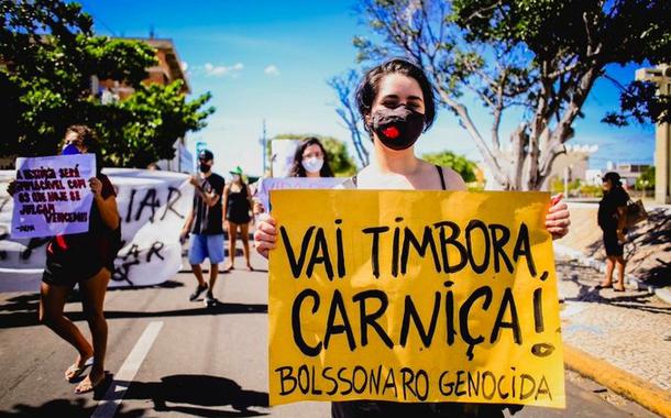 Protesto contra Bolsonaro