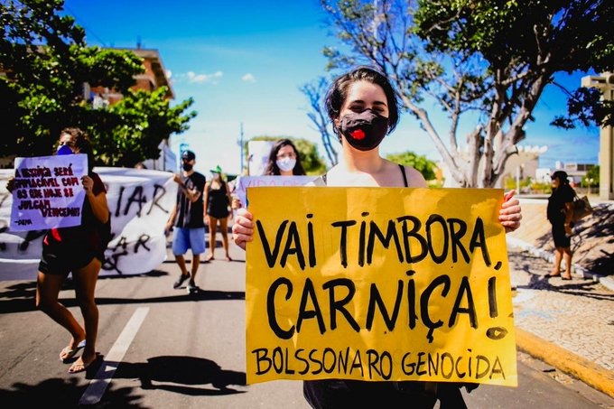 Protesto contra Bolsonaro