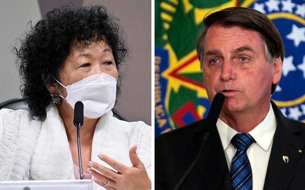 Jair Bolsonaro e Nise Yamaguchi