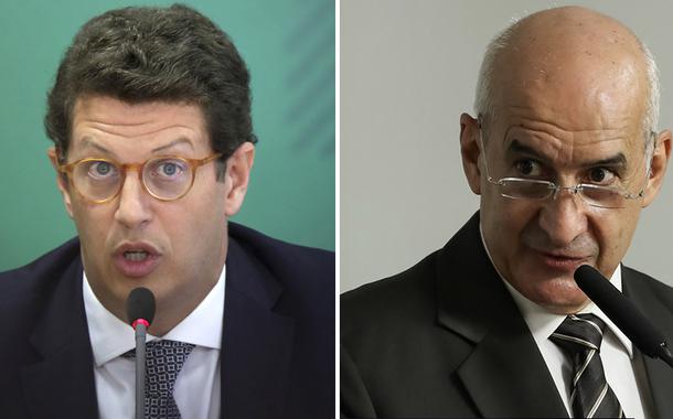 Ricardo Salles e Luiz Eduardo Ramos