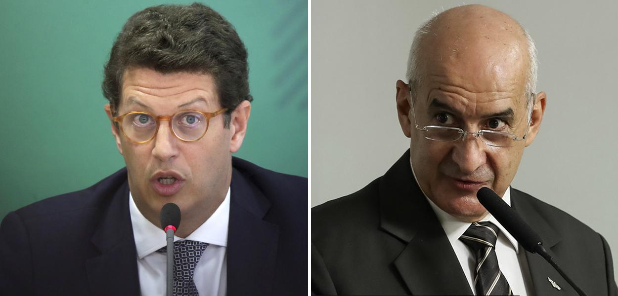 Ricardo Salles e Luiz Eduardo Ramos