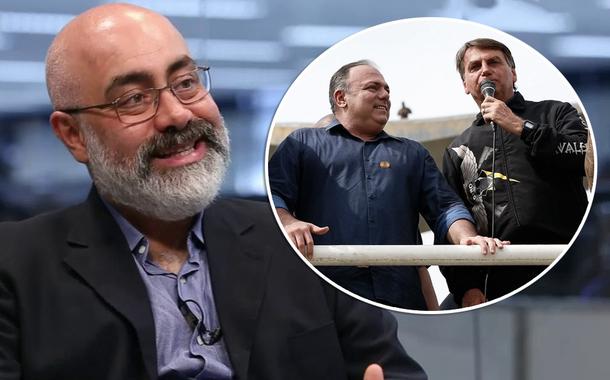 Cláudio Couto, Eduardo Pazuello e Jair Bolsonaro
