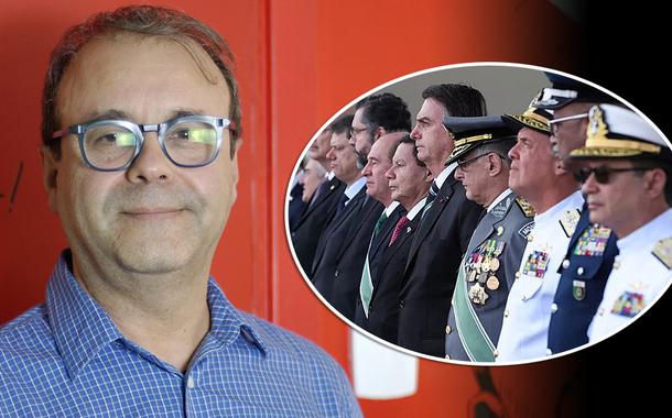 Sergio Amadeu e Jair Bolsonaro