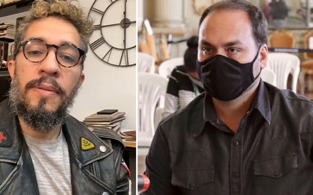 Jean Wyllys e Carlos Bolsonaro