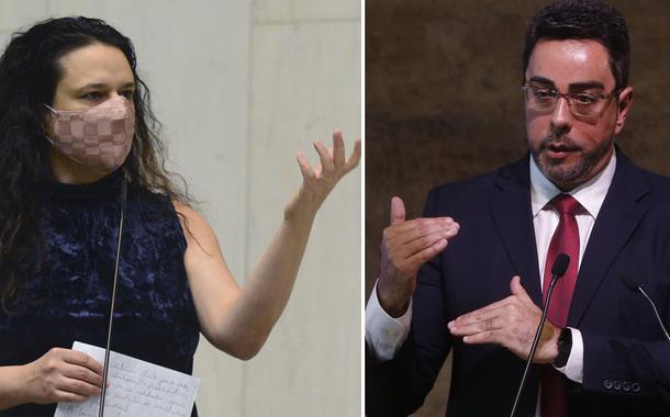 Janaina Paschoal e Marcelo Bretas