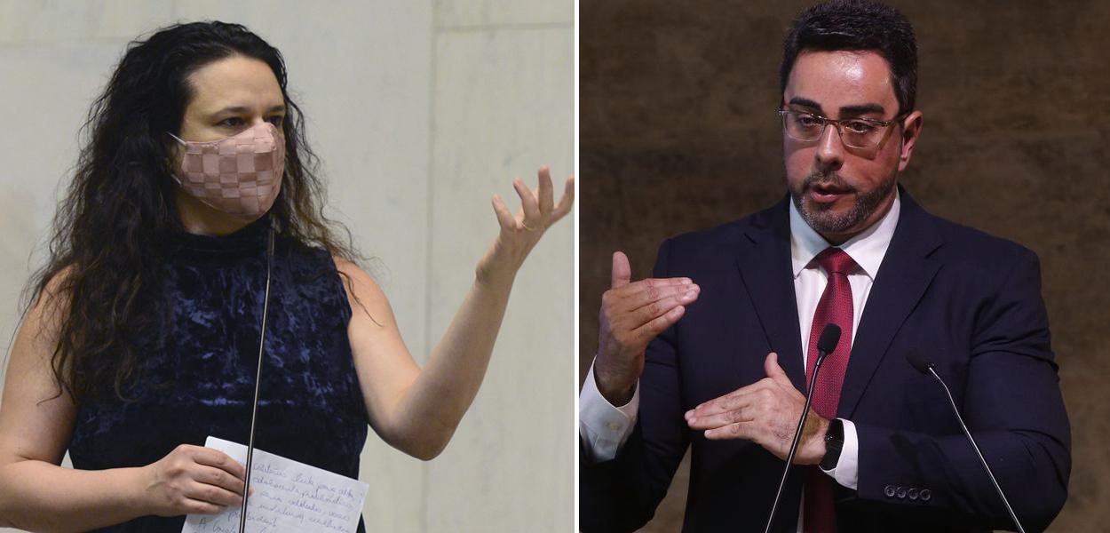 Janaina Paschoal e Marcelo Bretas