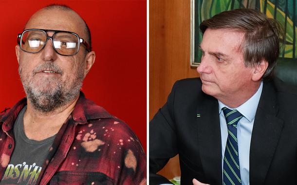 Xico Sá e Jair Bolsonaro
