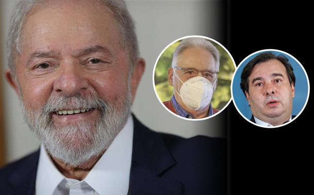 Lula, FHC e Rodrigo Maia