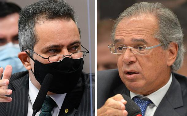 Élcio Franco e Paulo Guedes