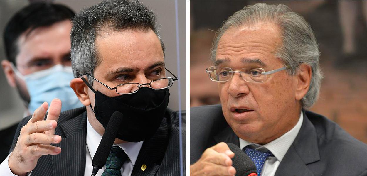 Élcio Franco e Paulo Guedes